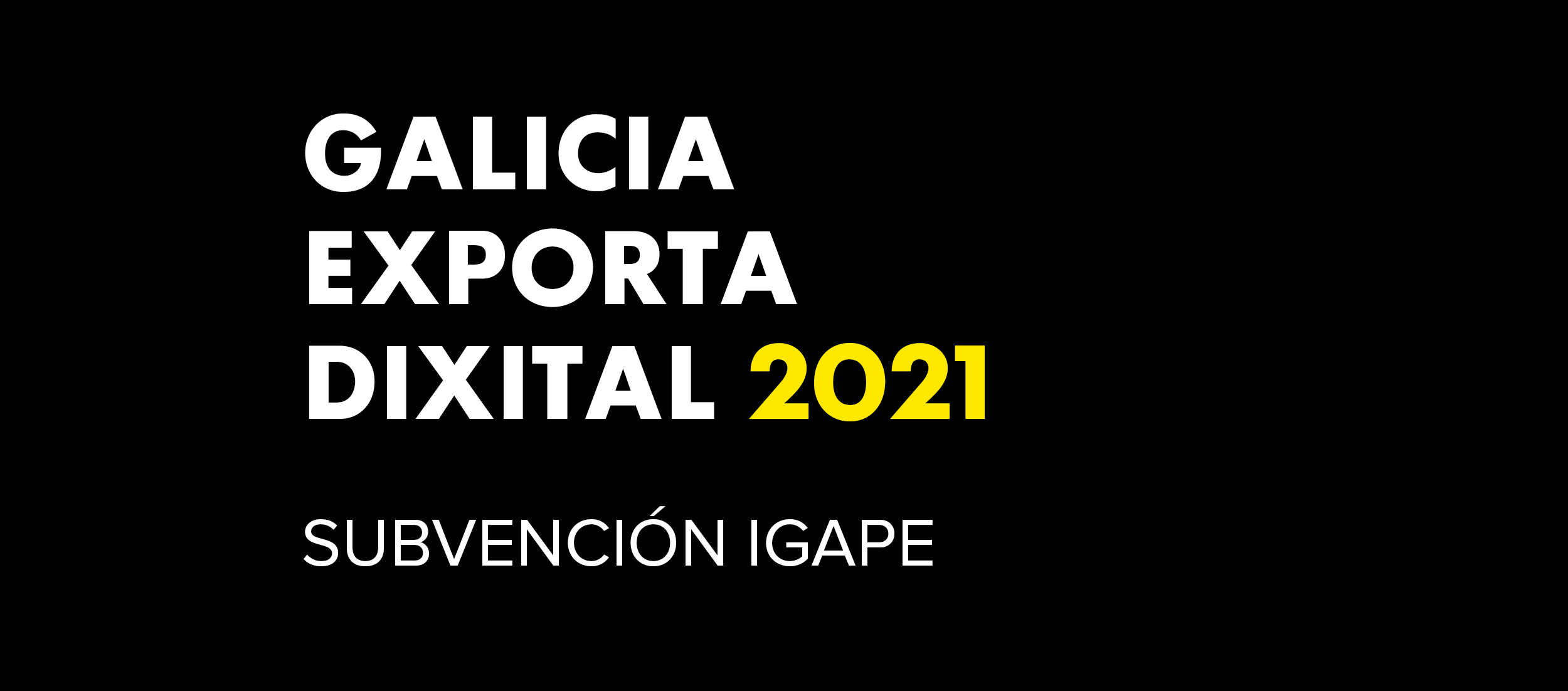 Galicia Exporta Dixital 2021 Ayudas | ICON